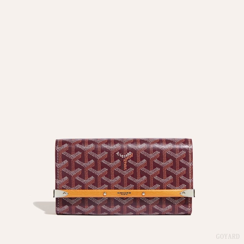Goyard Monte-Carlo Mini Case Vaka Çantası Bordo | GY-NKU4855