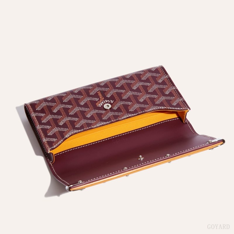 Goyard Monte-Carlo Mini Case Vaka Çantası Bordo | GY-NKU4855