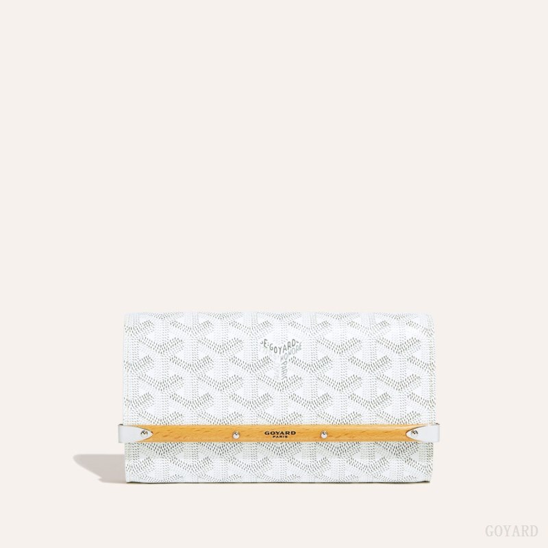 Goyard Monte-Carlo Mini Case Vaka Çantası Beyaz | GY-QUG4905