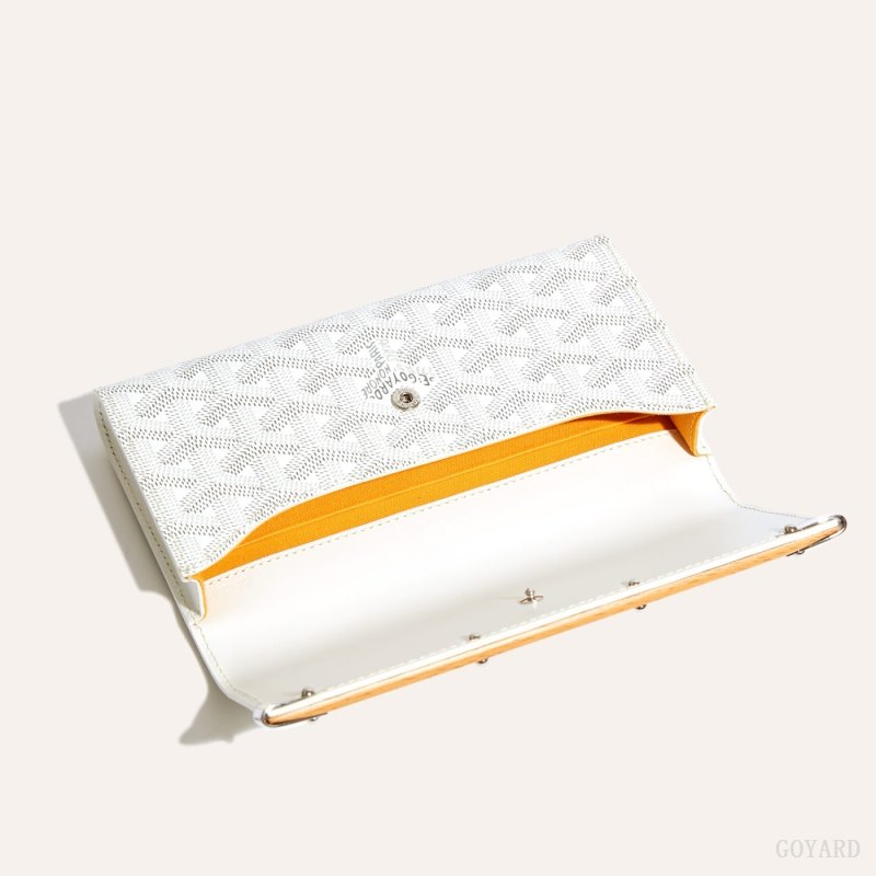 Goyard Monte-Carlo Mini Case Vaka Çantası Beyaz | GY-QUG4905