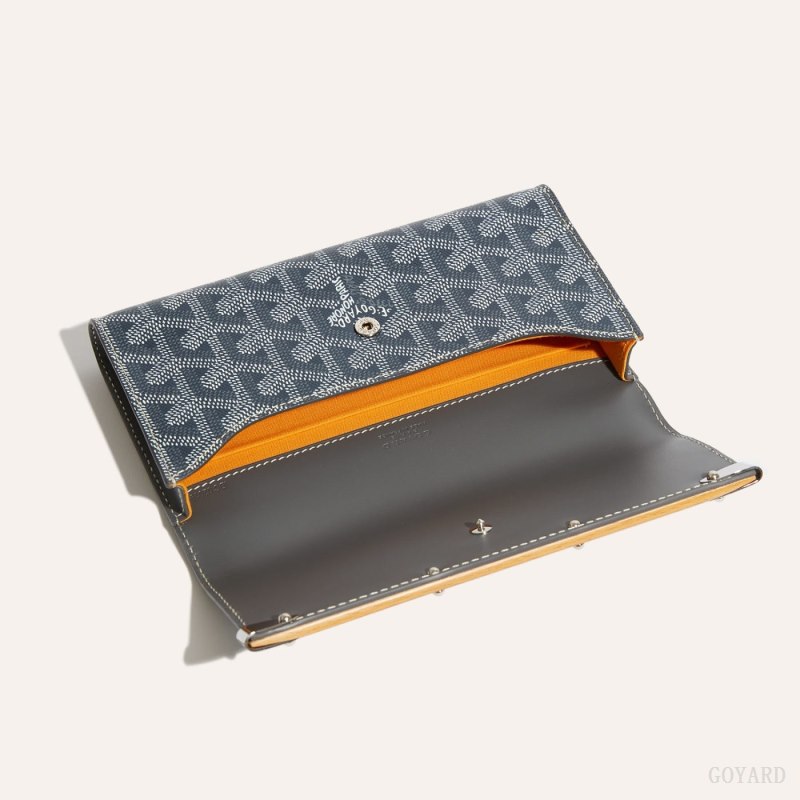 Goyard Monte-Carlo Mini Case Vaka Çantası Gri | GY-BDN6735