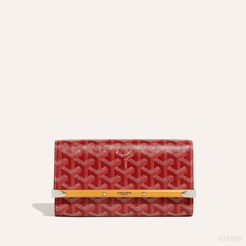 Goyard Monte-Carlo Mini Case Vaka Çantası Kırmızı | GY-ZTO8772