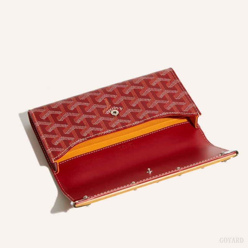 Goyard Monte-Carlo Mini Case Vaka Çantası Kırmızı | GY-ZTO8772