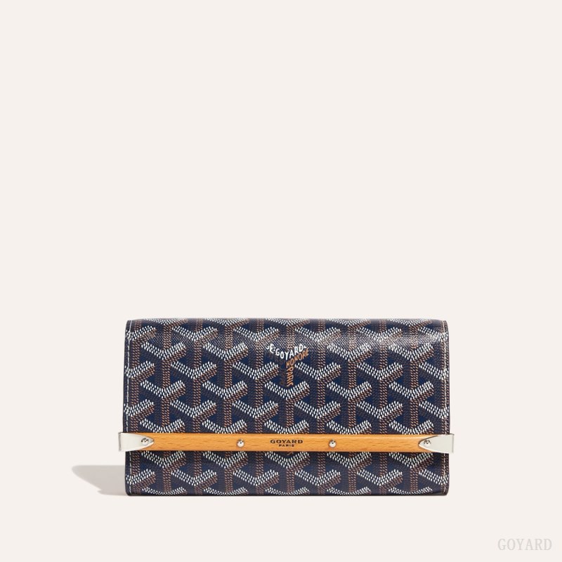 Goyard Monte-Carlo Mini Case Vaka Çantası Lacivert Mavi | GY-CQJ0125