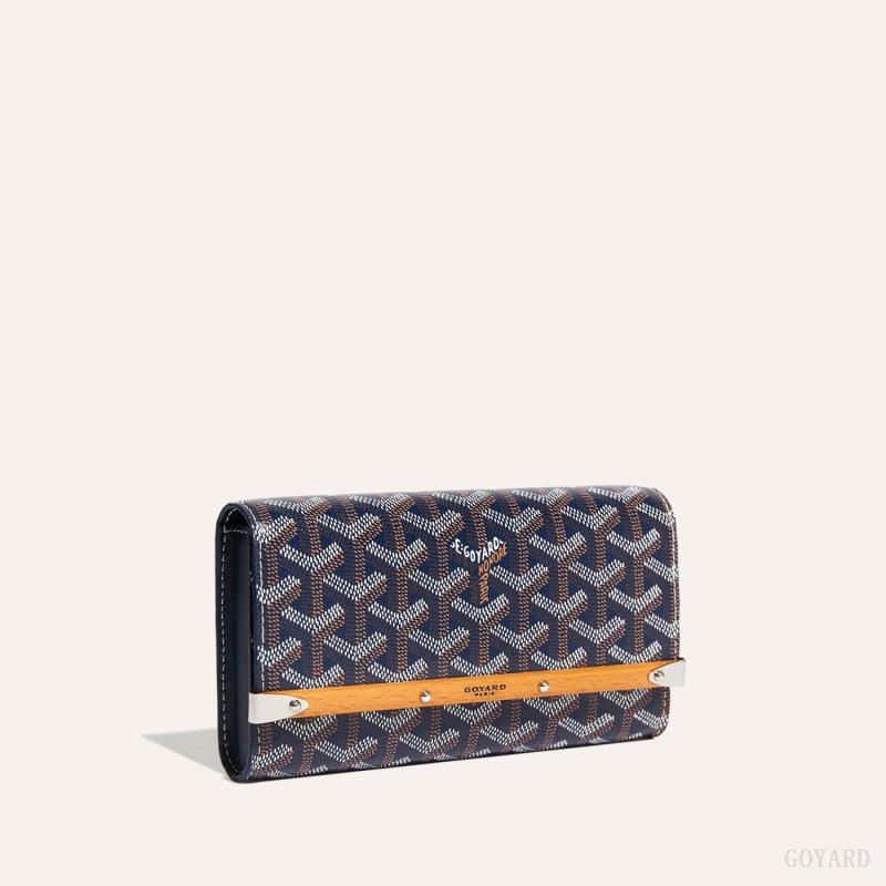 Goyard Monte-Carlo Mini Case Vaka Çantası Lacivert Mavi | GY-CQJ0125