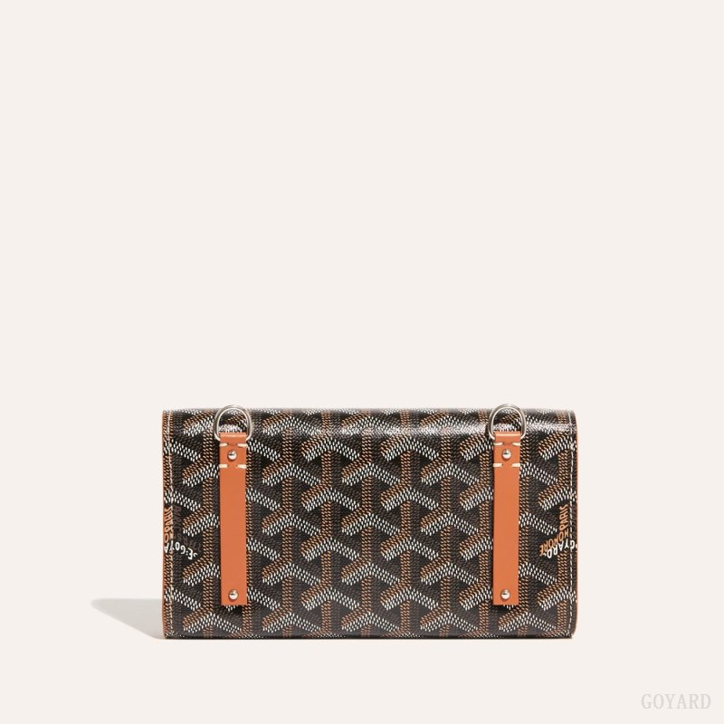 Goyard Monte-Carlo Mini Case Vaka Çantası Siyah Kahverengi | GY-QBA2699