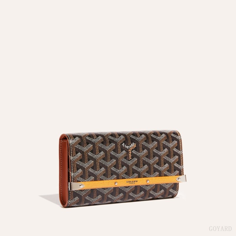 Goyard Monte-Carlo Mini Case Vaka Çantası Siyah Kahverengi | GY-QBA2699
