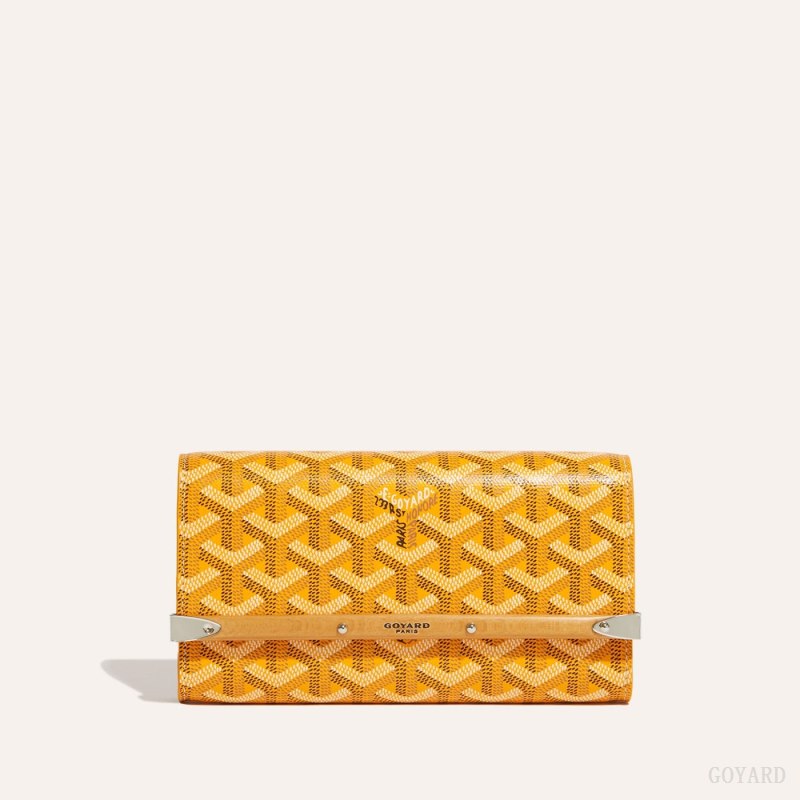 Goyard Monte-Carlo Mini Case Vaka Çantası Sarı | GY-PXJ9573