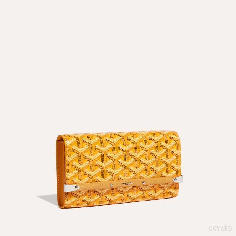 Goyard Monte-Carlo Mini Case Vaka Çantası Sarı | GY-PXJ9573