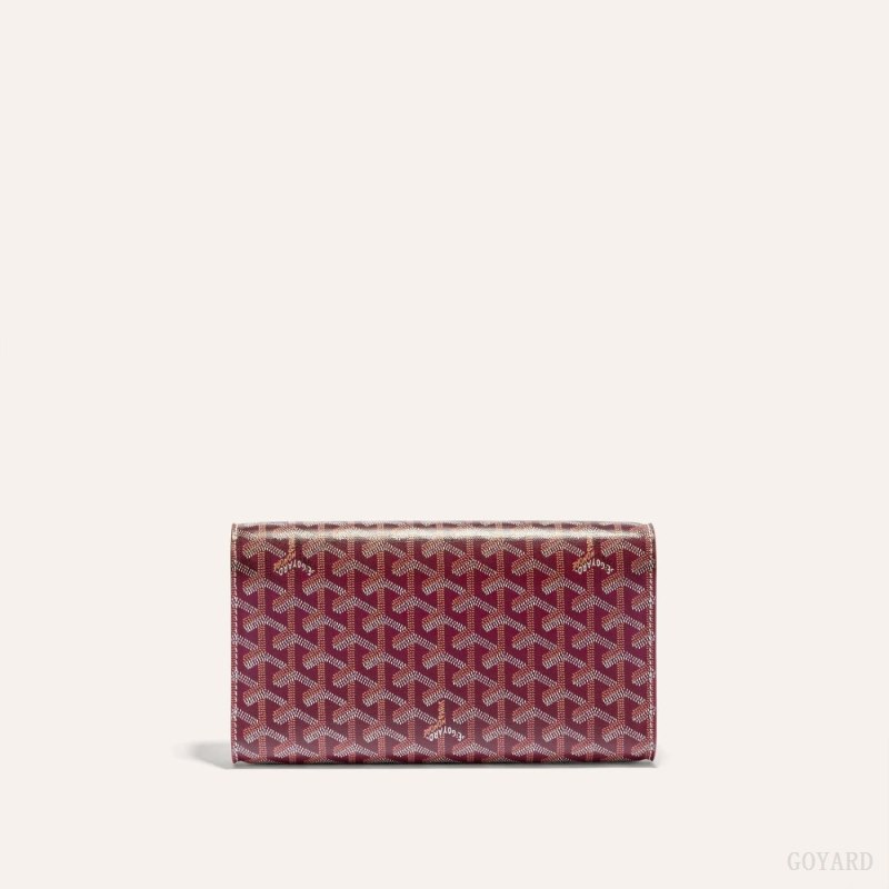 Goyard Monte-Carlo PM Clutch Çantası Bordo | GY-LRK7646