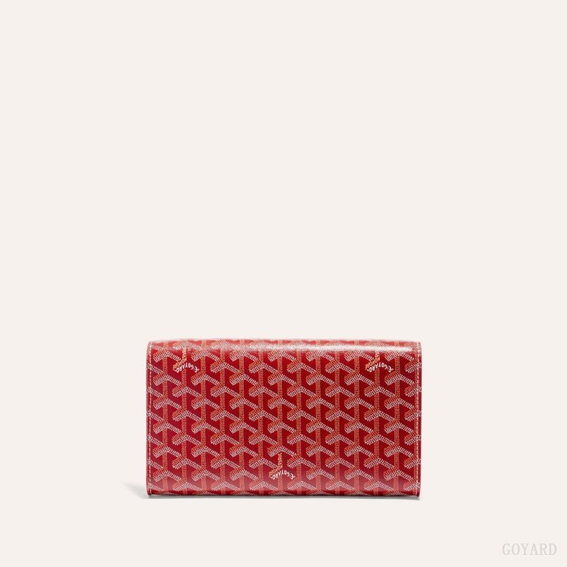Goyard Monte-Carlo PM Clutch Çantası Kırmızı | GY-YUN4324