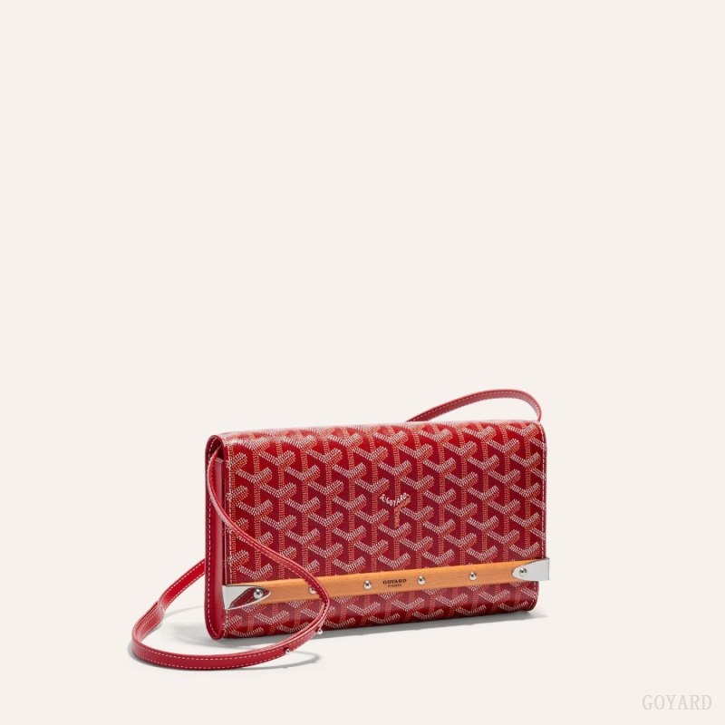 Goyard Monte-Carlo PM Clutch Çantası Kırmızı | GY-YUN4324