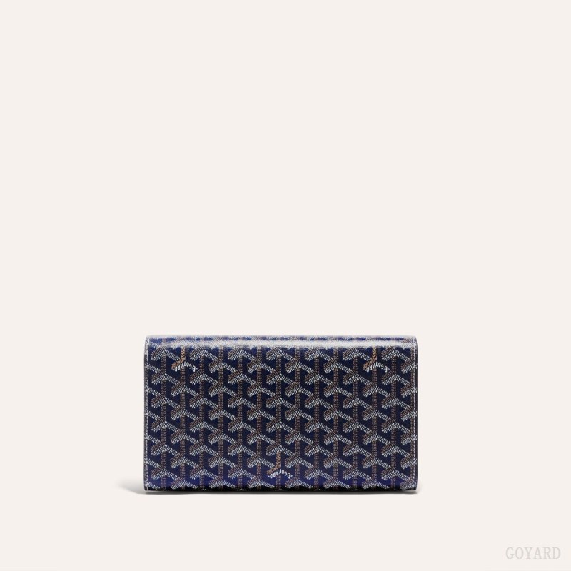 Goyard Monte-Carlo PM Clutch Çantası Lacivert Mavi | GY-IXY5982