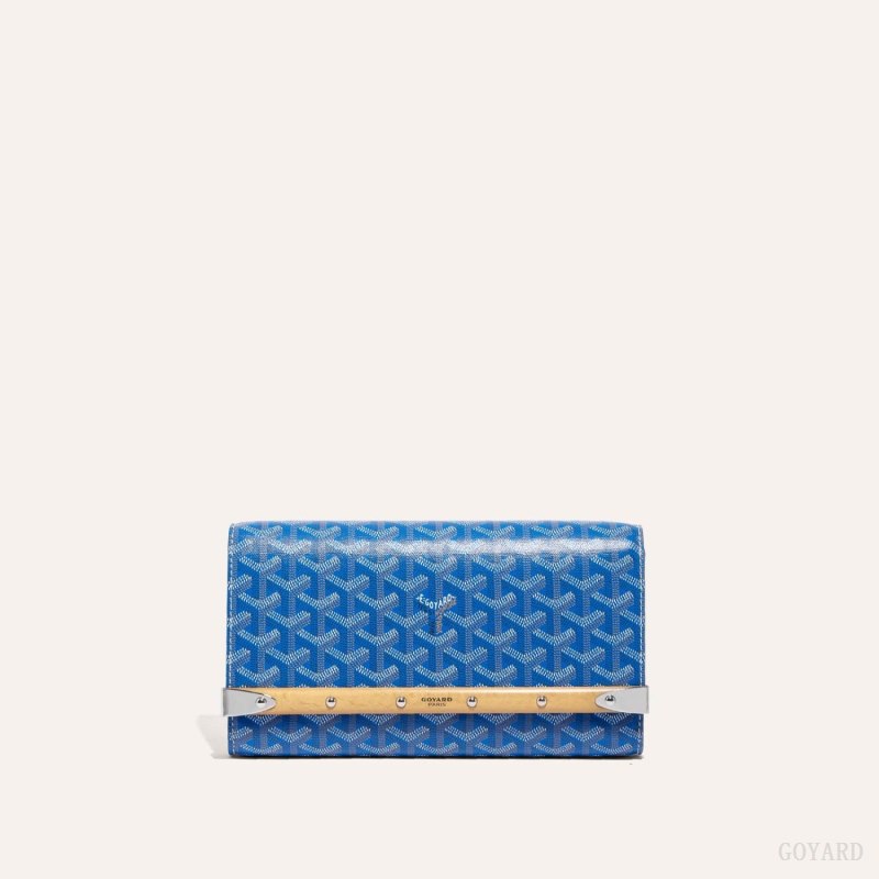 Goyard Monte-Carlo PM Clutch Çantası Mavi | GY-QKT3769