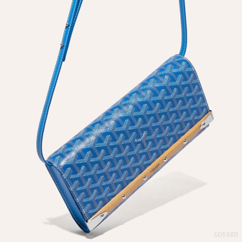 Goyard Monte-Carlo PM Clutch Çantası Mavi | GY-QKT3769