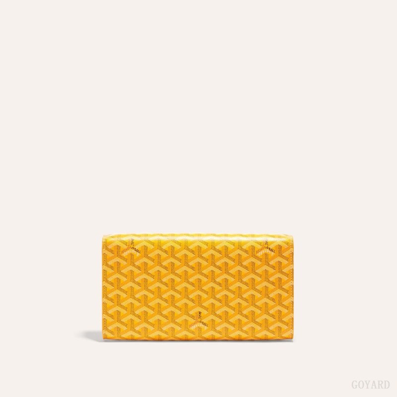 Goyard Monte-Carlo PM Clutch Çantası Sarı | GY-MYI5109