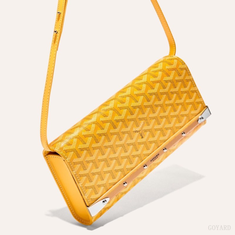 Goyard Monte-Carlo PM Clutch Çantası Sarı | GY-MYI5109