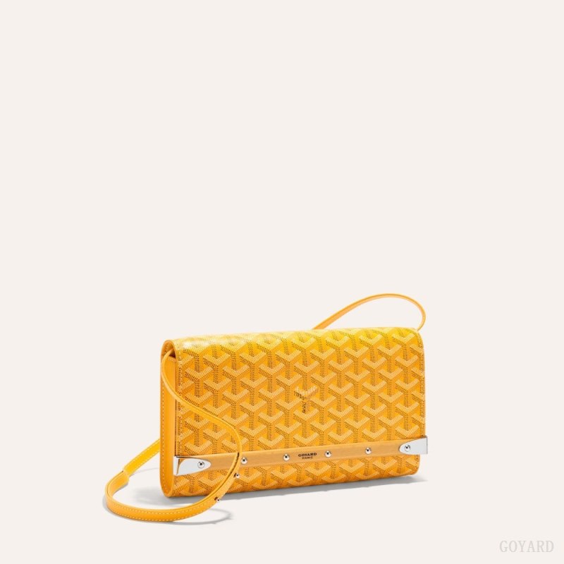 Goyard Monte-Carlo PM Clutch Çantası Sarı | GY-MYI5109