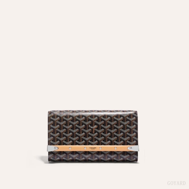 Goyard Monte-Carlo PM Clutch Çantası Siyah | GY-UUQ4249