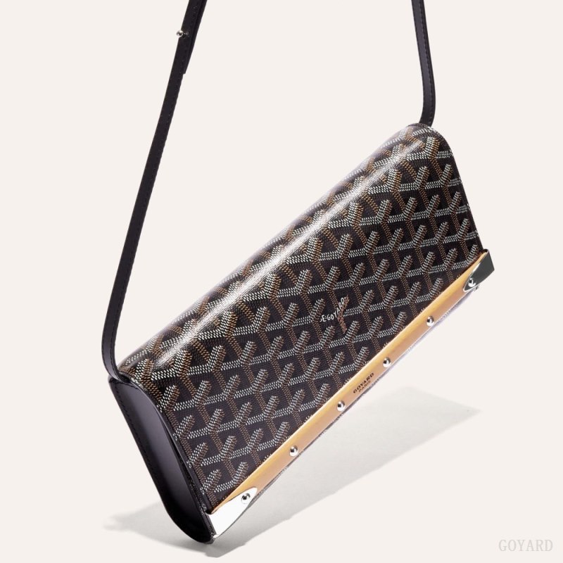 Goyard Monte-Carlo PM Clutch Çantası Siyah | GY-UUQ4249