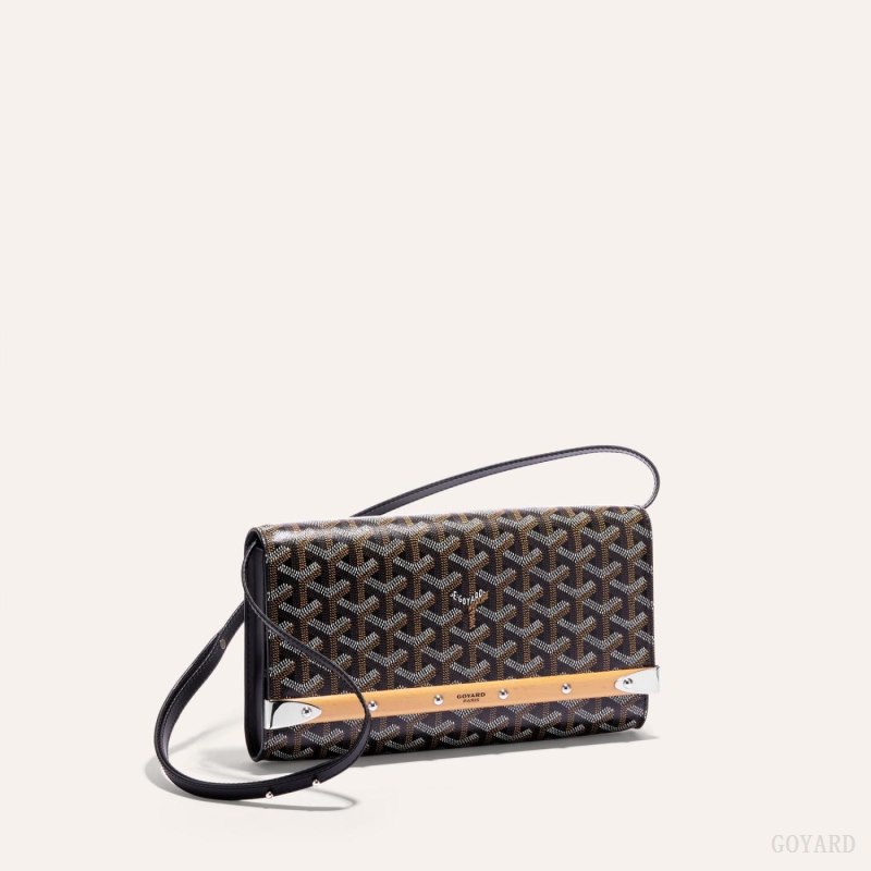 Goyard Monte-Carlo PM Clutch Çantası Siyah | GY-UUQ4249