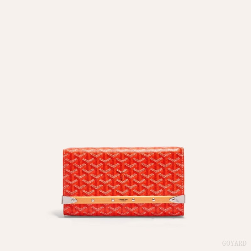 Goyard Monte-Carlo PM Clutch Çantası Turuncu | GY-NPC9086