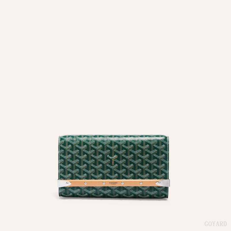 Goyard Monte-Carlo PM Clutch Çantası Yeşil | GY-GBV8224