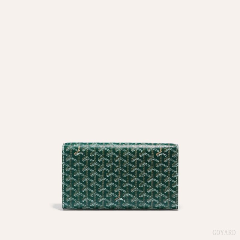 Goyard Monte-Carlo PM Clutch Çantası Yeşil | GY-GBV8224