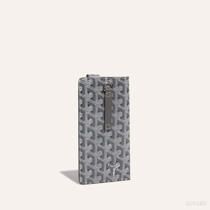 Goyard Montmartre GM Case Vaka Çantası Gri | GY-MGC8043