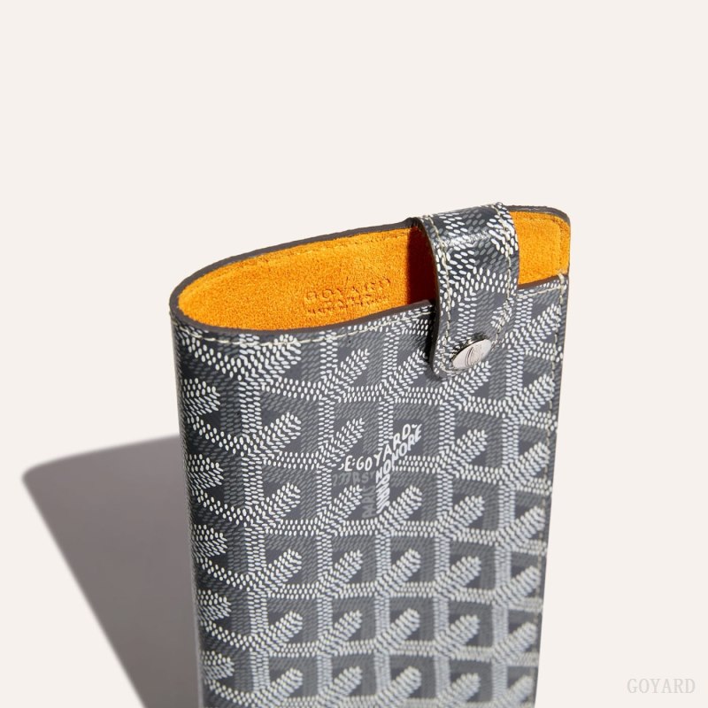 Goyard Montmartre GM Case Vaka Çantası Gri | GY-MGC8043