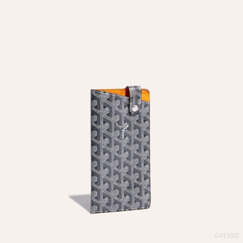 Goyard Montmartre GM Case Vaka Çantası Gri | GY-MGC8043