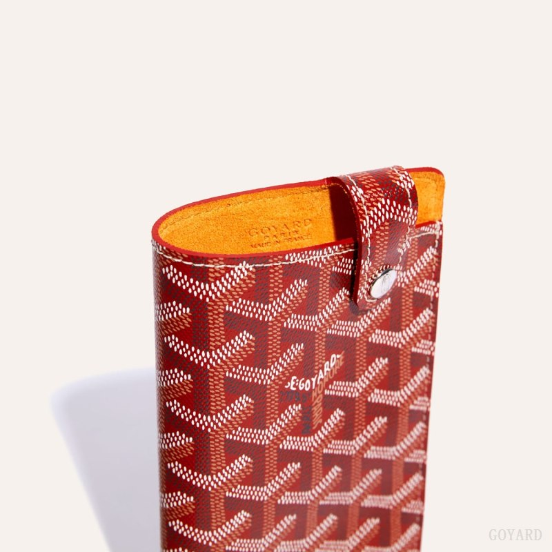 Goyard Montmartre GM Case Vaka Çantası Kırmızı | GY-UDX6595