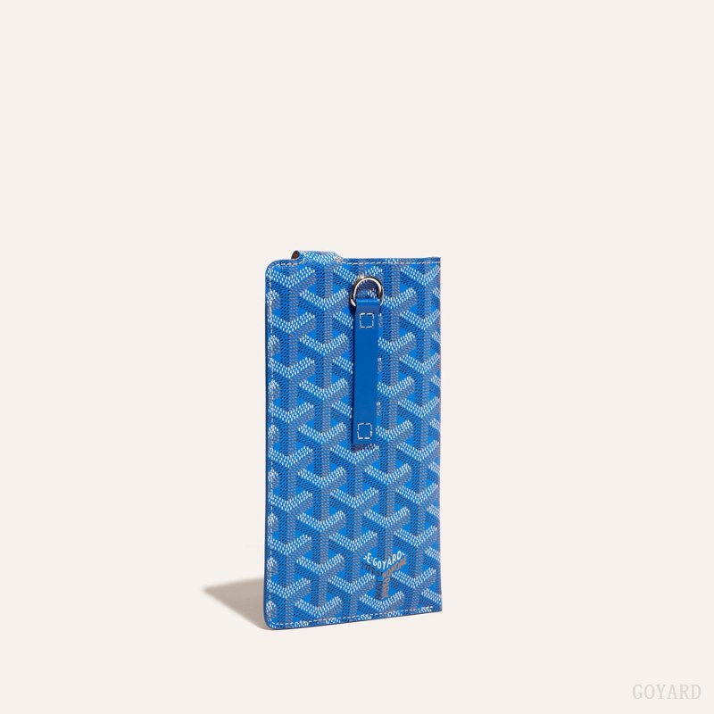 Goyard Montmartre GM Case Vaka Çantası Mavi | GY-HTH9468