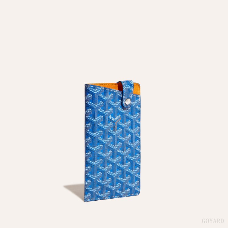 Goyard Montmartre GM Case Vaka Çantası Mavi | GY-HTH9468