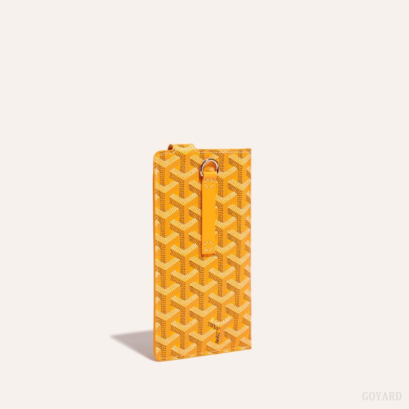 Goyard Montmartre GM Case Vaka Çantası Sarı | GY-WSS9333
