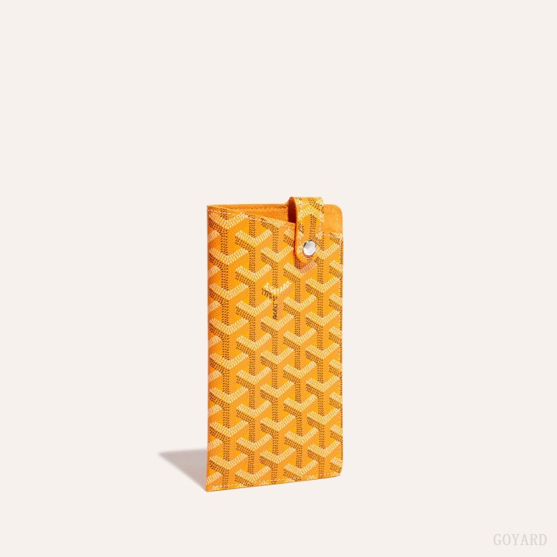 Goyard Montmartre GM Case Vaka Çantası Sarı | GY-WSS9333