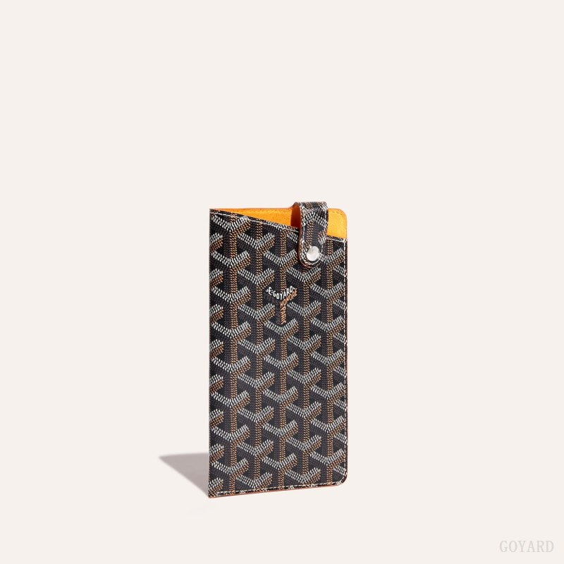 Goyard Montmartre GM Case Vaka Çantası Siyah Kahverengi | GY-JQM4213