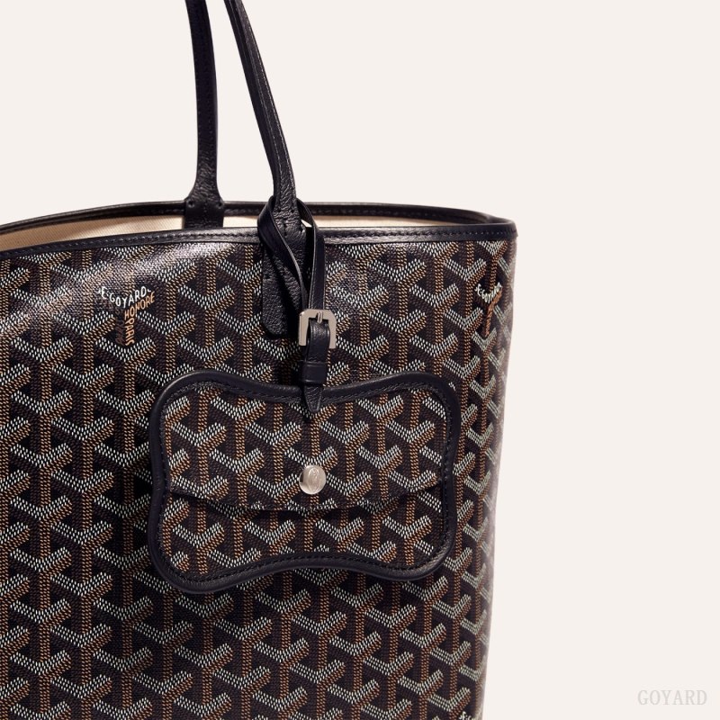 Goyard Os Grey Dog pocket Çanta Aksesuarları Siyah | GY-VFJ3613