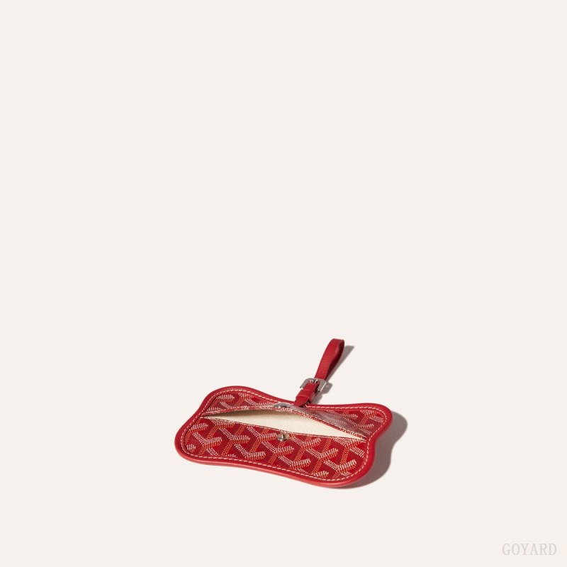 Goyard Os Grey Dog pocket Çanta Aksesuarları Kırmızı | GY-NAY8110