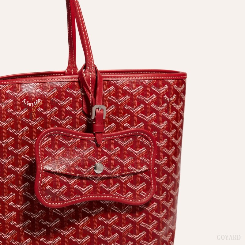 Goyard Os Grey Dog pocket Çanta Aksesuarları Kırmızı | GY-NAY8110