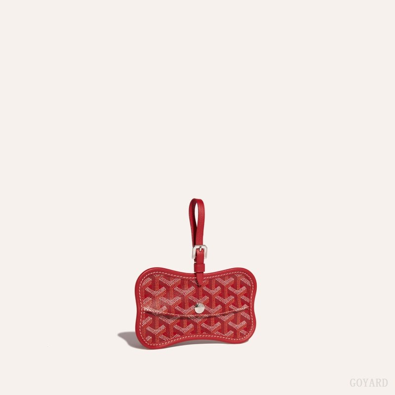 Goyard Os Grey Dog pocket Çanta Aksesuarları Kırmızı | GY-NAY8110