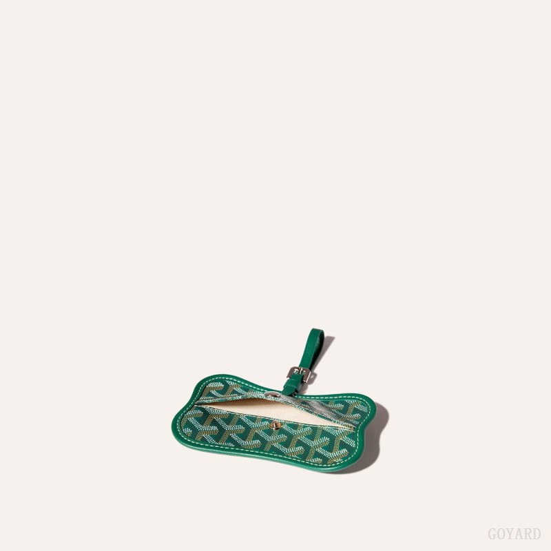 Goyard Os Grey Dog pocket Çanta Aksesuarları Yeşil | GY-EKF9008