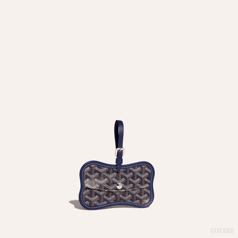 Goyard Os Grey Dog pocket Çanta Aksesuarları Lacivert Mavi | GY-GOK1405