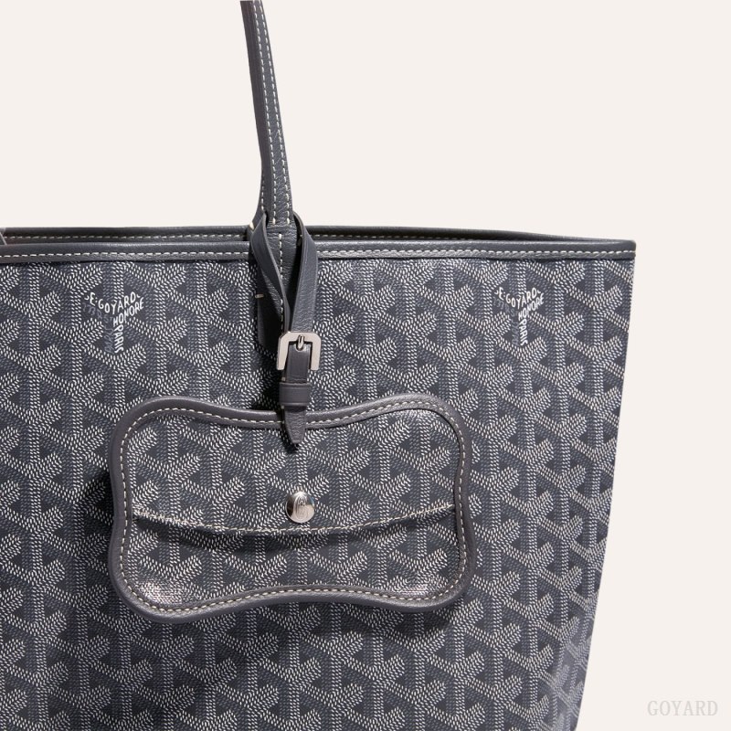 Goyard Os Grey Dog pocket Çanta Aksesuarları Gri | GY-DCC4521