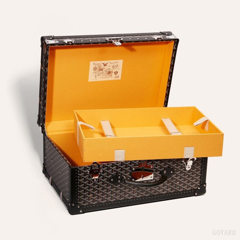 Goyard PALACE 55 SUITCASE Valiz Siyah | GY-CGB9764