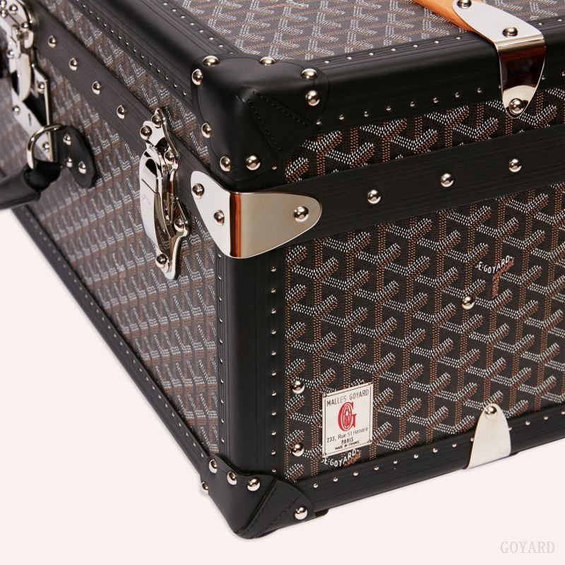 Goyard PALACE 80 SUITCASE Valiz Siyah | GY-IEL8497