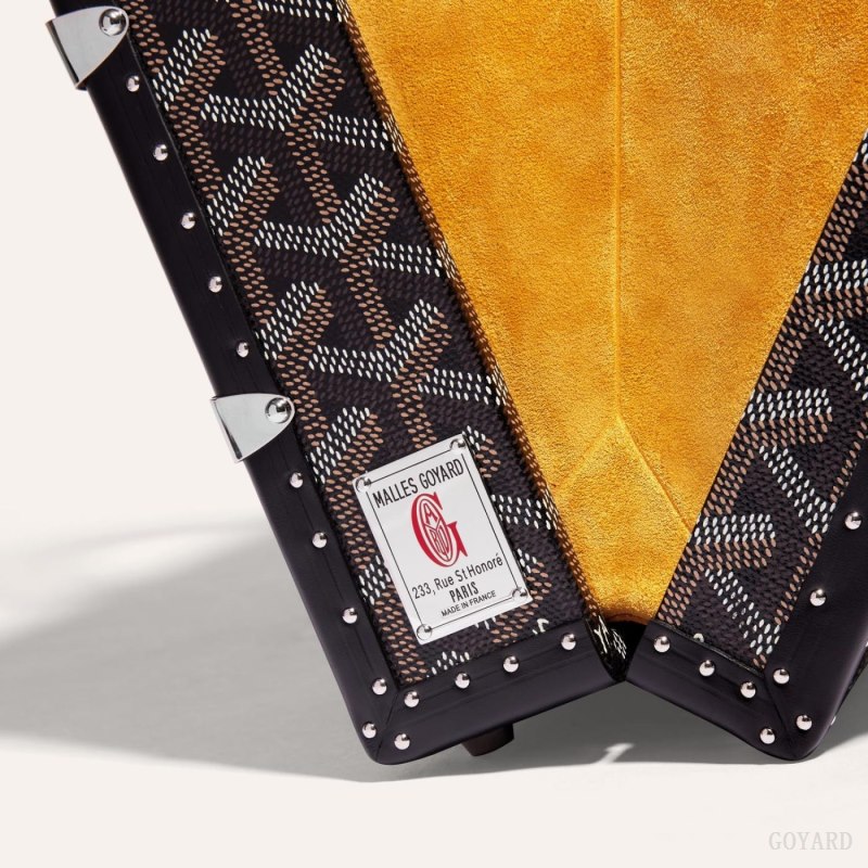 Goyard PALACE MM TRUNK BAG El Çantası Siyah | GY-UPD9782
