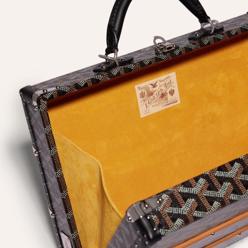 Goyard PALACE MM TRUNK BAG El Çantası Siyah | GY-UPD9782