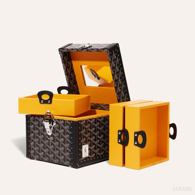 Goyard PARIS CASE Boxes Siyah | GY-WNG7588