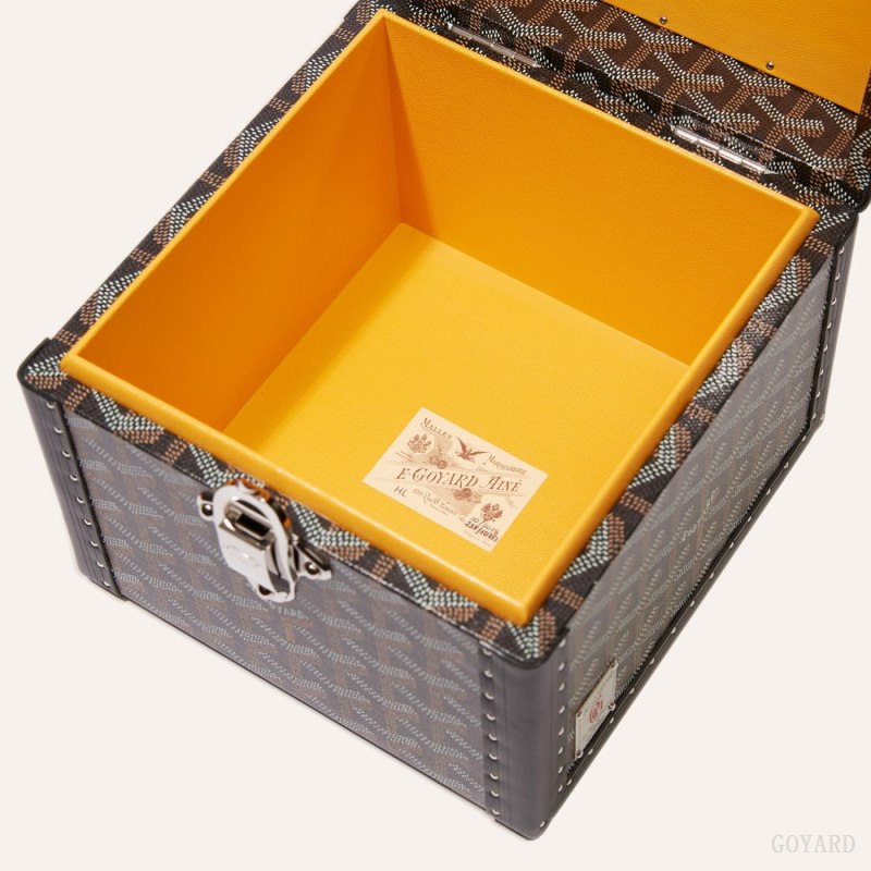 Goyard PARIS CASE Boxes Siyah | GY-WNG7588